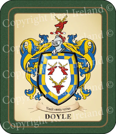 Doyle Heraldic Coasters 2 Pack