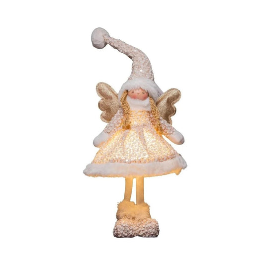 The Grange Collection Sitting Gold Fairy with Light Up Body