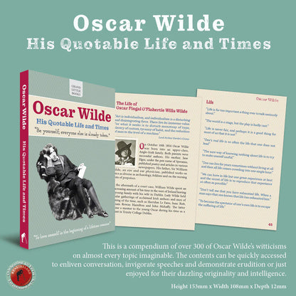 Oscar Wilde: His Quotable Life and Times Book