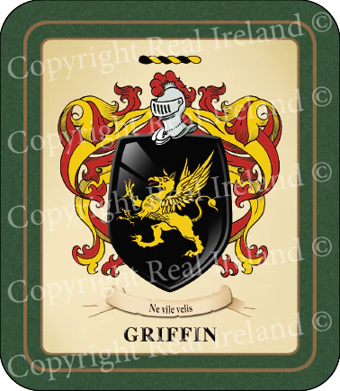 Griffin Heraldic Coasters 2 Pack