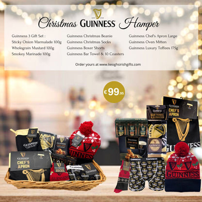 Guinness Christmas Gift Basket Hamper