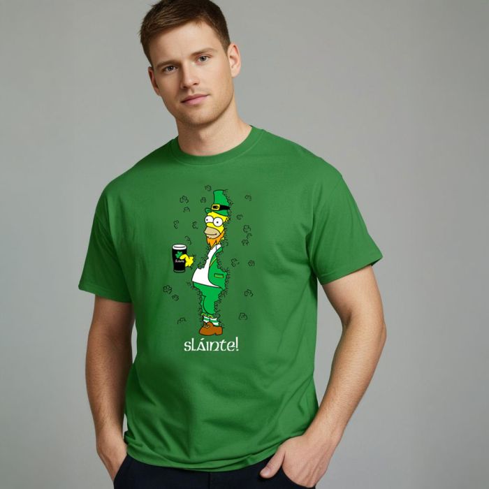 Sláinte Homer Simpson MEME T-Shirt