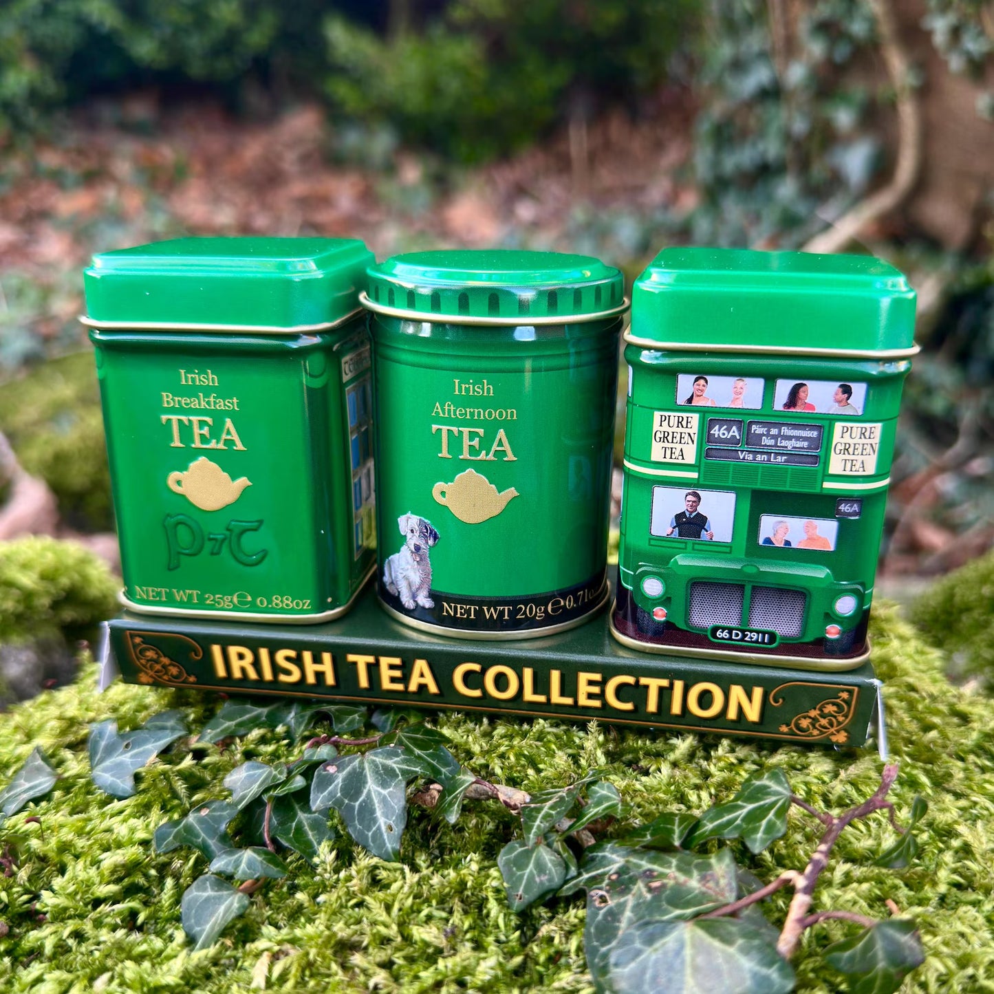 Irish Tea Collection Souvenir 3 Mini Tins