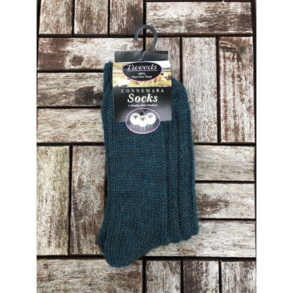 Meath Socks Connemara Merino Wool Blue Unisex Socks – Keoghs Irish Gifts