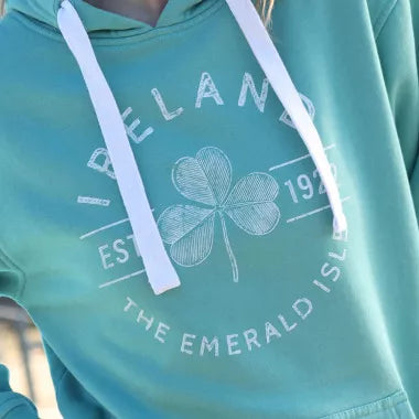Unisex Ireland Est. 1922 Shamrock Hoodie