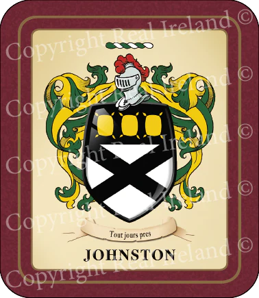 Johnston Heraldic Coasters 2 Pack