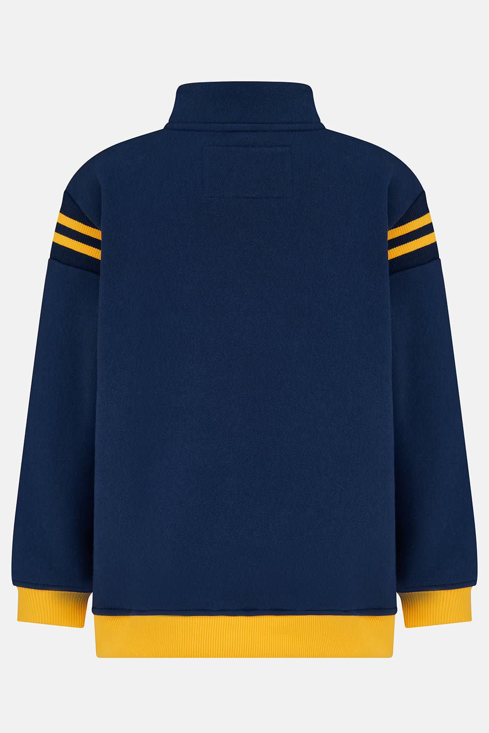 Jonah Navy Cotton Jersey Sweatshirt with JCB motif for Boys