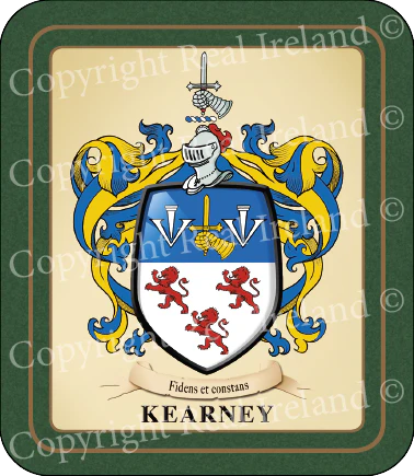 Kearney Heraldic Coasters 2 Pack