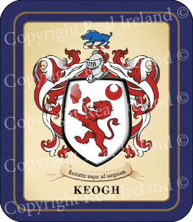 Keogh Heraldic Coasters 2 Pack