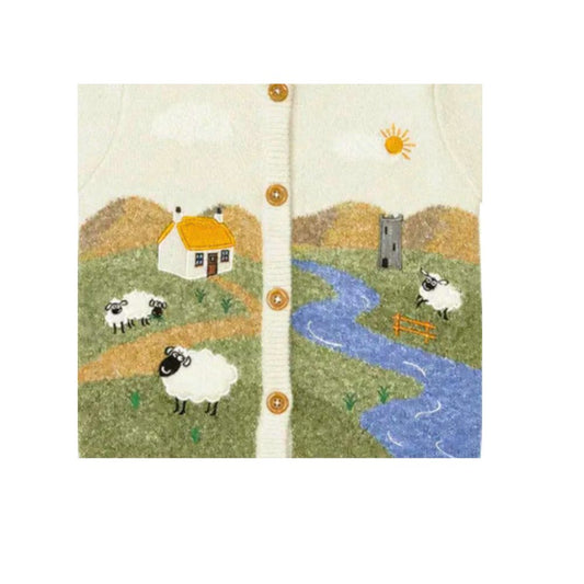 Children’s Knitted Cardigan with Hood