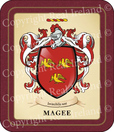 Magee Heraldic Coasters 2 Pack
