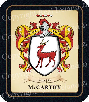 McCarthy Heraldic Coasters 2 Pack