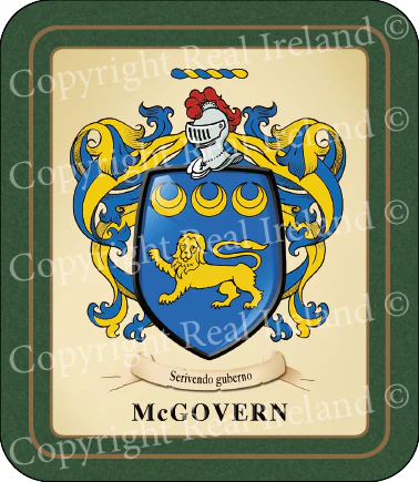 McGovern Heraldic Coasters 2 Pack