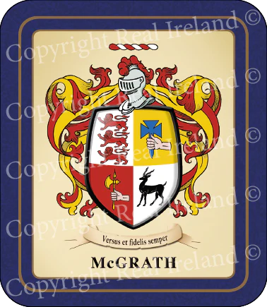 McGrath Heraldic Coasters 2 Pack