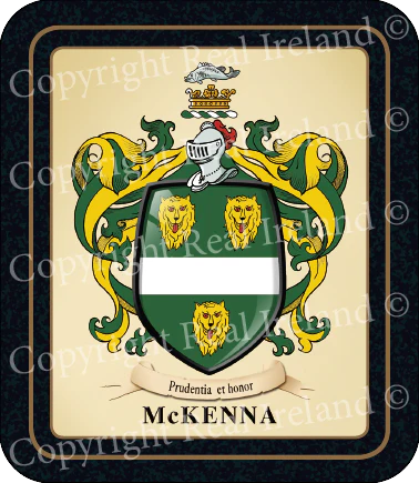 McKenna Heraldic Coasters 2 Pack
