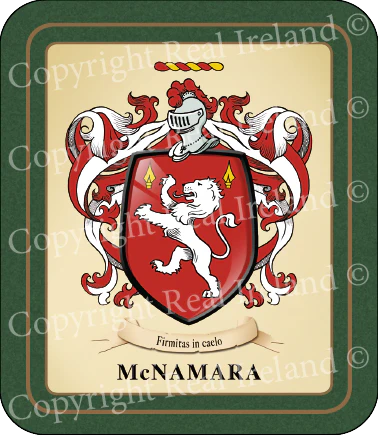McNamara Heraldic Coasters 2 Pack