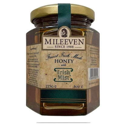 Mileeven Honey With Irish Mist 225g