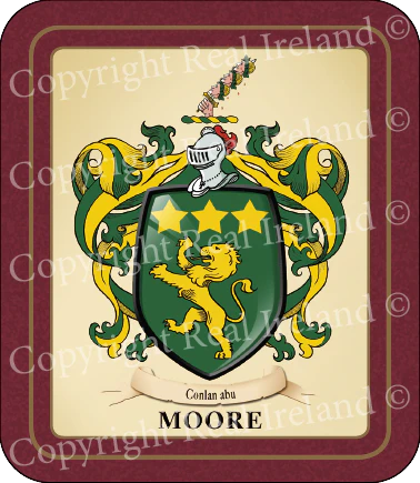 Moore Heraldic Coasters 2 Pack
