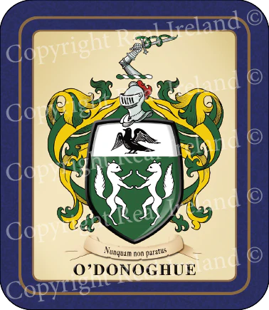 O'Donoghue Heraldic Coasters 2 Pack