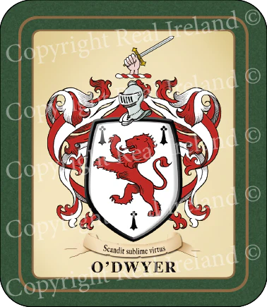O'Dwyer Heraldic Coasters 2 Pack