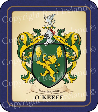 O'Keefe Heraldic Coasters 2 Pack