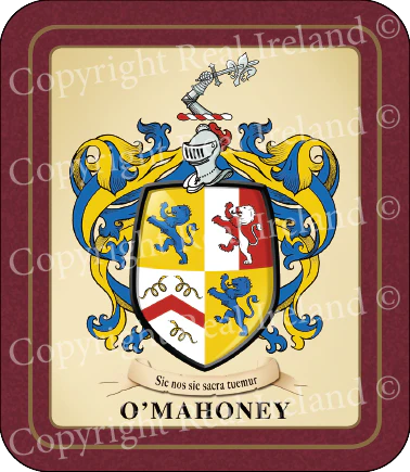 O'Mahoney Heraldic Coasters 2 Pack