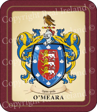 O'Meara Heraldic Coasters 2 Pack