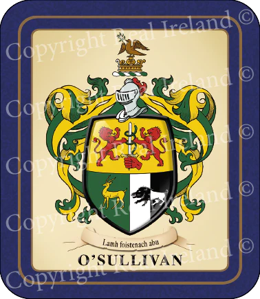 O'Sullivan Heraldic Coasters 2 Pack