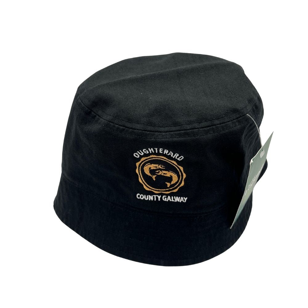 Oughterard Black Unisex Bucket Hat