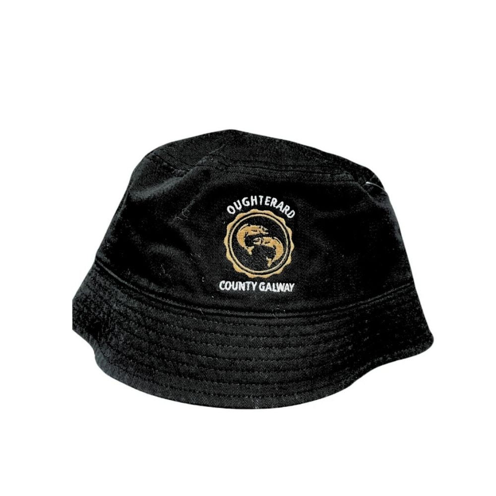Oughterard Black Unisex Bucket Hat