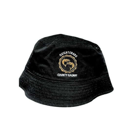 Oughterard Black Unisex Bucket Hat