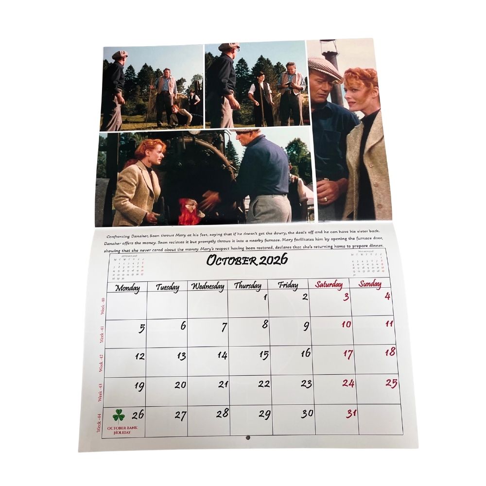 The Quiet Man Calendar 2026