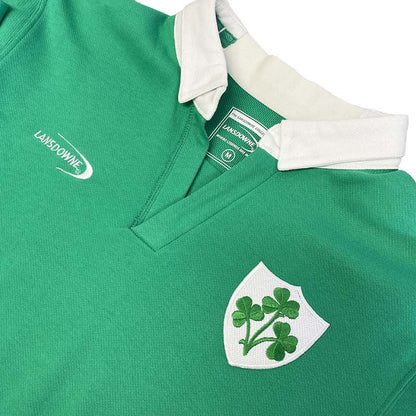 Lansdowne Shamrock Crest Short Sleeve Men's Rugby Top