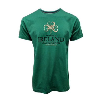Green Republic of Ireland Shamrock T-Shirt Unisex