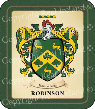 Robinson Heraldic Coasters 2 Pack