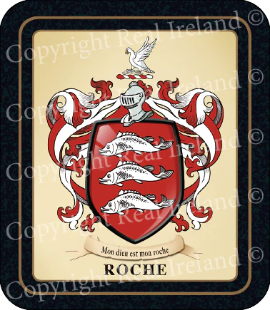 Roche Heraldic Coasters 2 Pack
