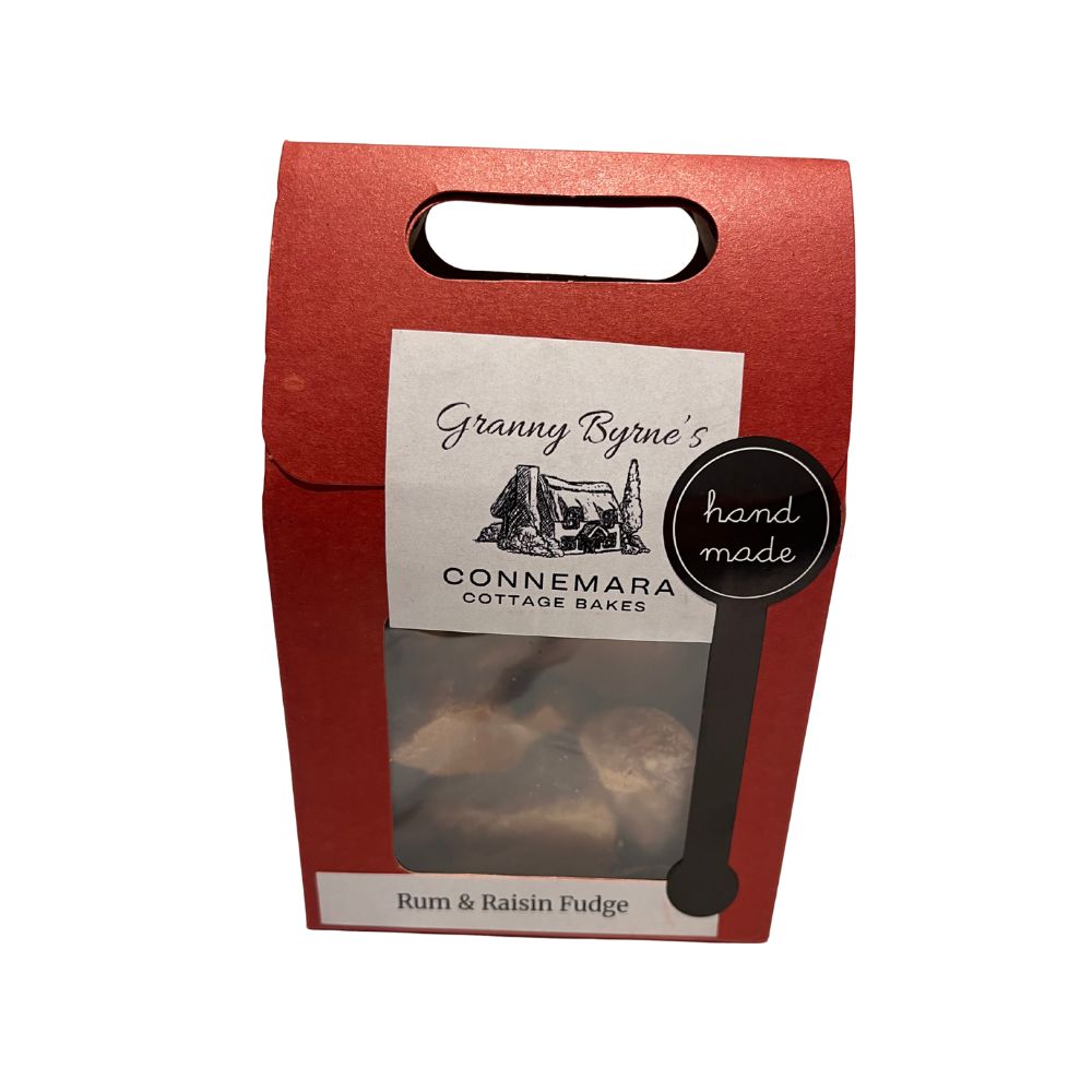 Granny Byrne's Connemara Cottage Rum and Raisin Fudge