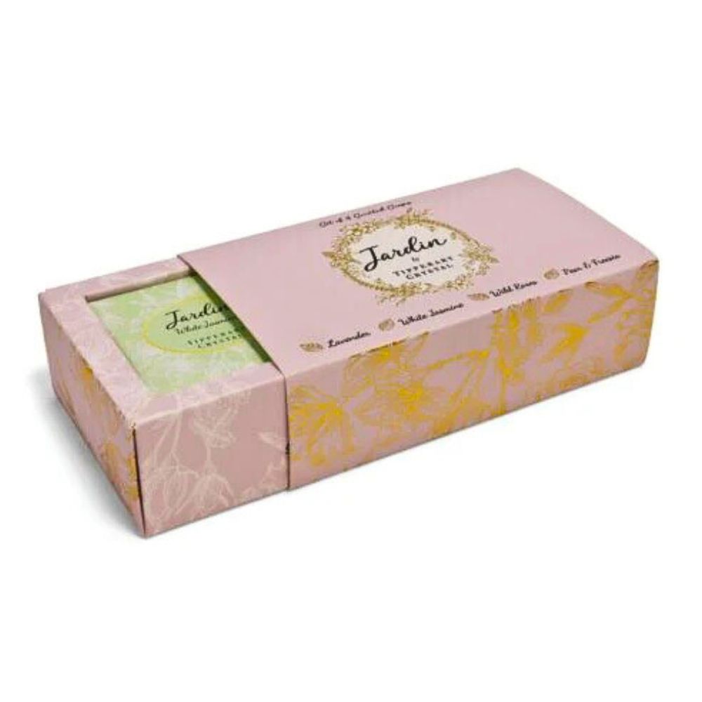 Jardin Set of 4 Soaps by Tipperary Crystal