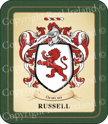 Russel Heraldic Coasters 2 Pack