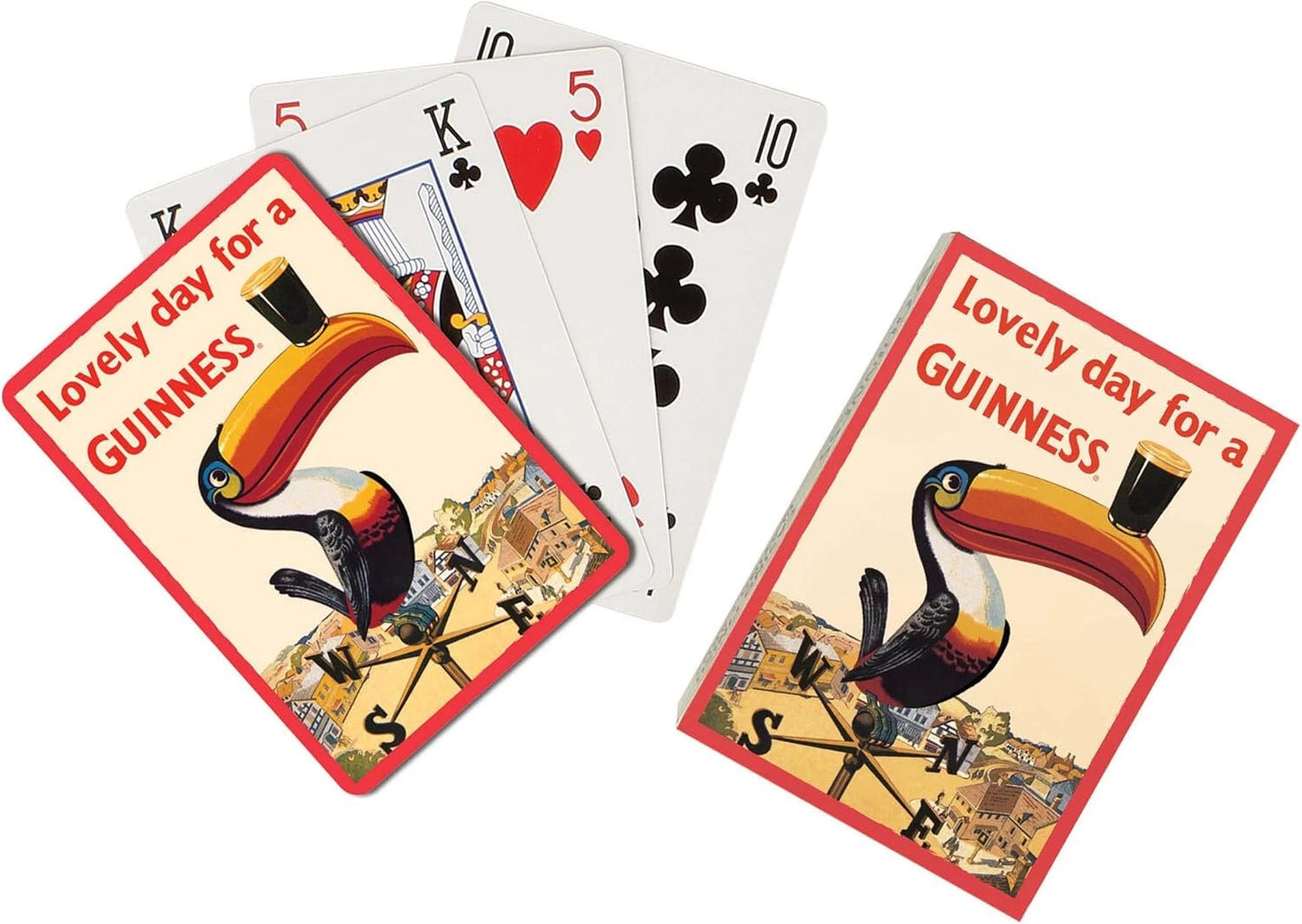 Guinness Playing Cards Lovely day for a Guinness Vintage Toucan Design