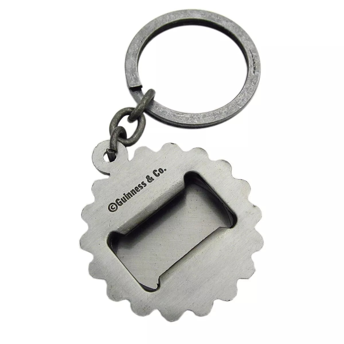 Guinness Bottle Top Design Opener Keyring