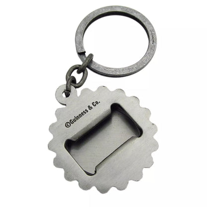 Guinness Bottle Top Design Opener Keyring