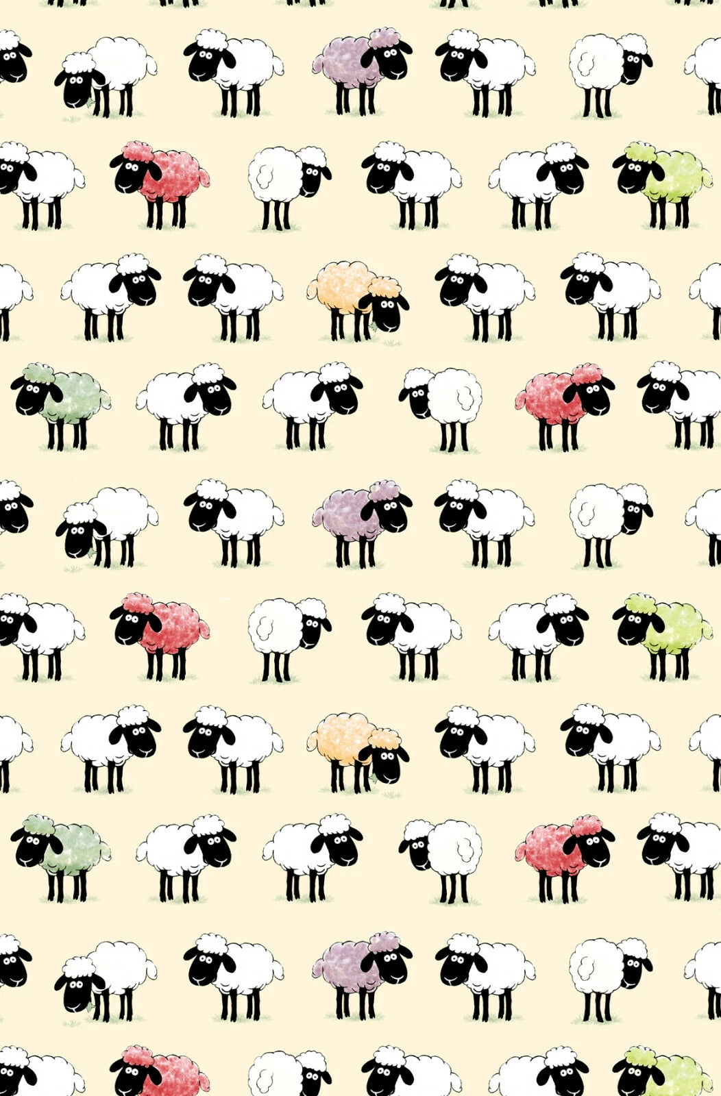 Sheepish Linen Union Tea Towel by Samuel Lamont
