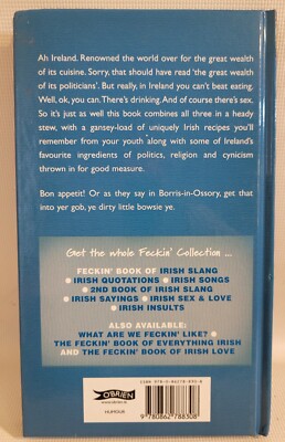 The book of luvely Irish Recipes yer ma useta make when you were a little gurrier