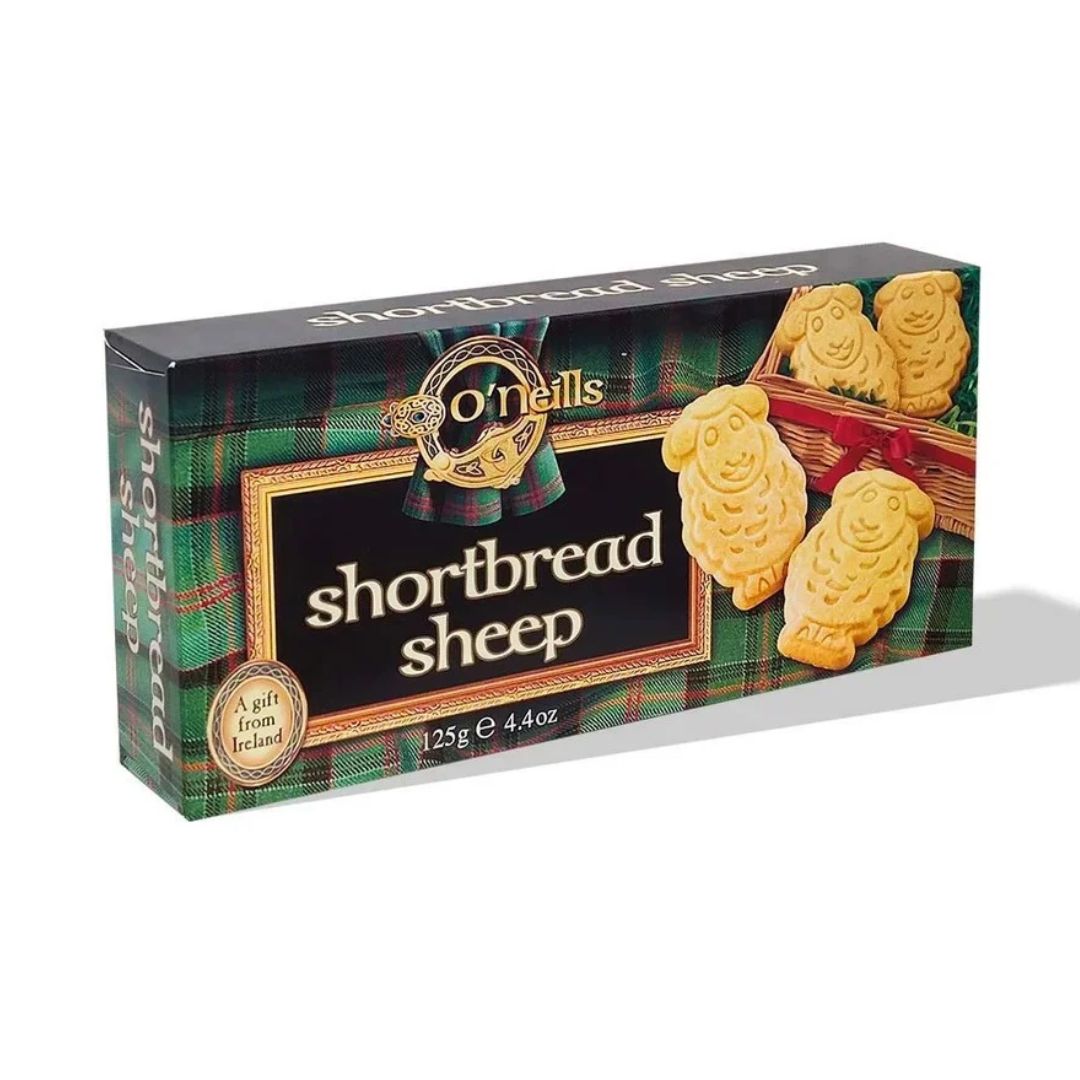 O'Neills Irish Butter Shortbread Sheep Shaped Cookies 125g