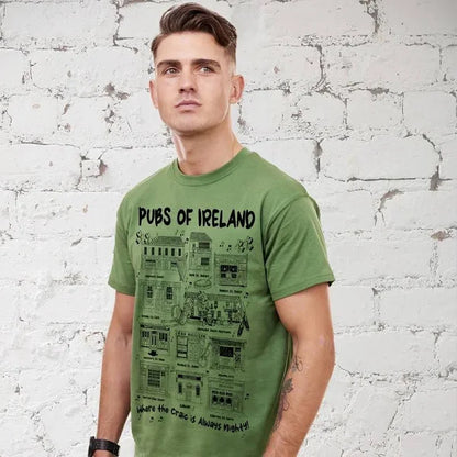Pubs of Ireland Men's T-Shirt