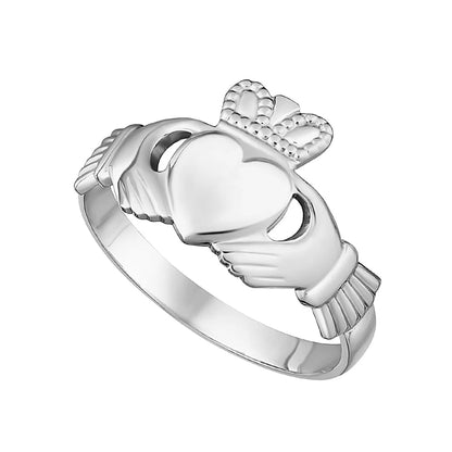 Sterling Silver Women's Claddagh Ring
