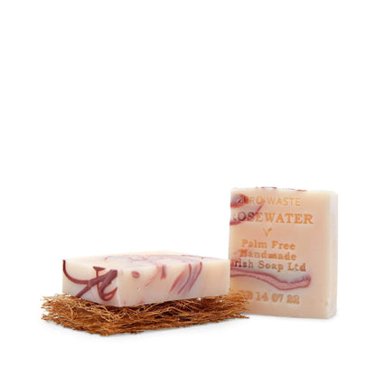 Zero Waste Palm Free Handmade Irish Soap - Rosewater