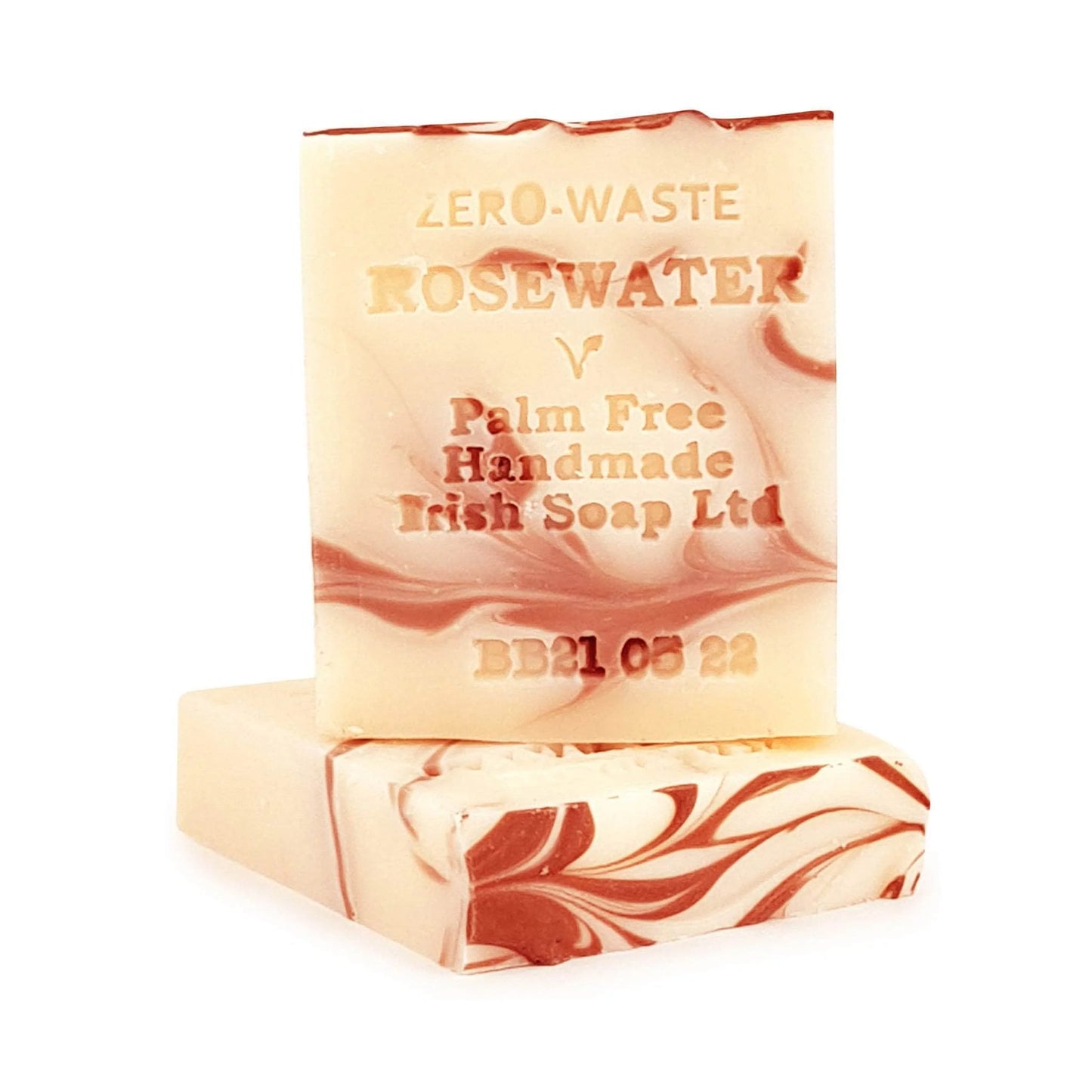 Zero Waste Palm Free Handmade Irish Soap - Rosewater