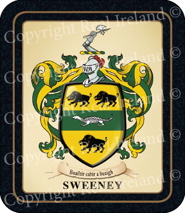 Sweeney Heraldic Coasters 2 Pack